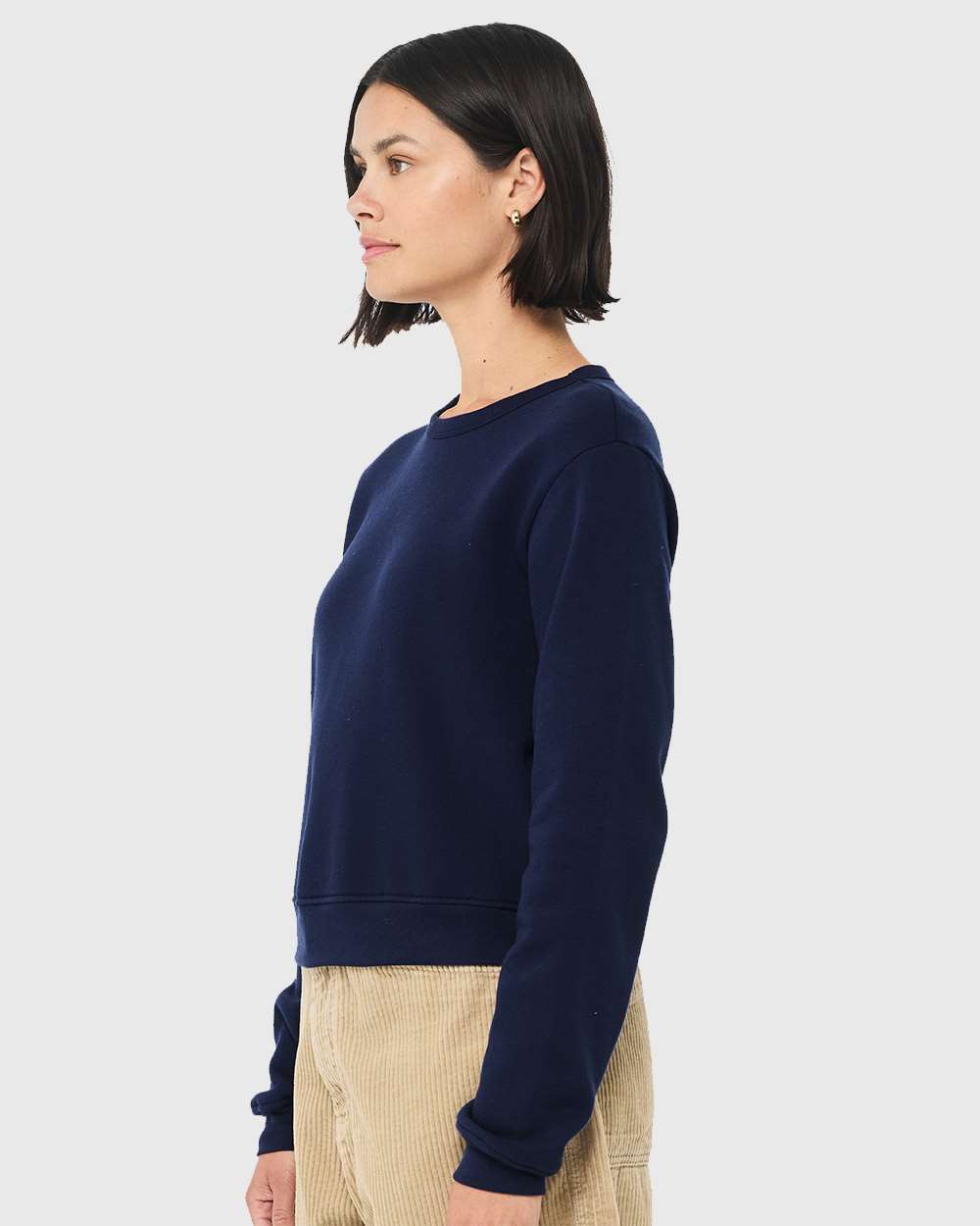 BELLA + CANVAS-7511-Women's Sponge Fleece Classic Crewneck Sweatshirt - Image 35