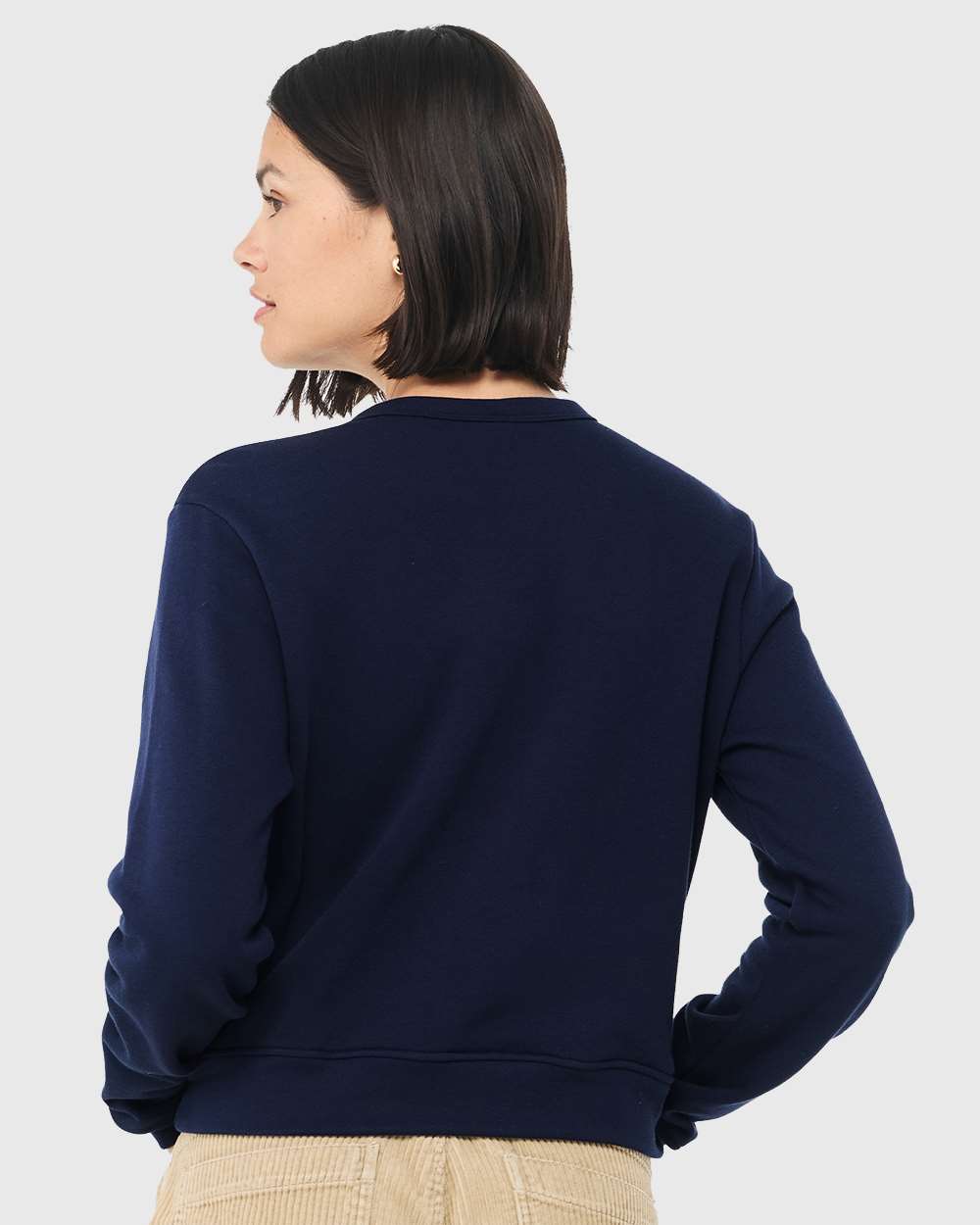 BELLA + CANVAS-7511-Women's Sponge Fleece Classic Crewneck Sweatshirt - Image 36