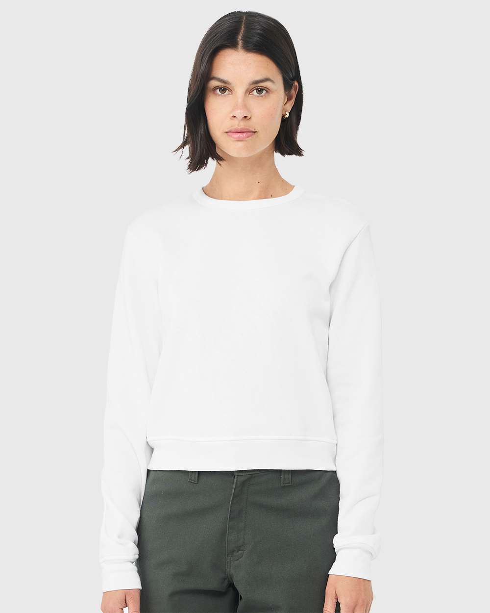 BELLA + CANVAS-7511-Women's Sponge Fleece Classic Crewneck Sweatshirt - Image 40