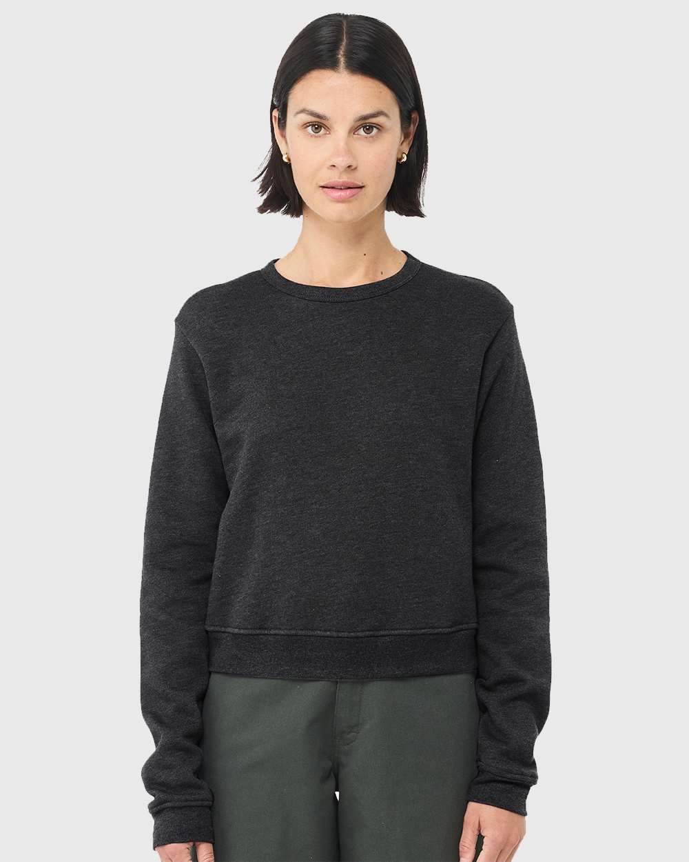BELLA + CANVAS-7511-Women's Sponge Fleece Classic Crewneck Sweatshirt - Image 43
