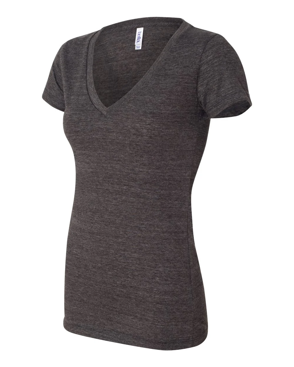 BELLA + CANVAS-8435-Women’s Triblend Deep V-Neck Tee - Image 12