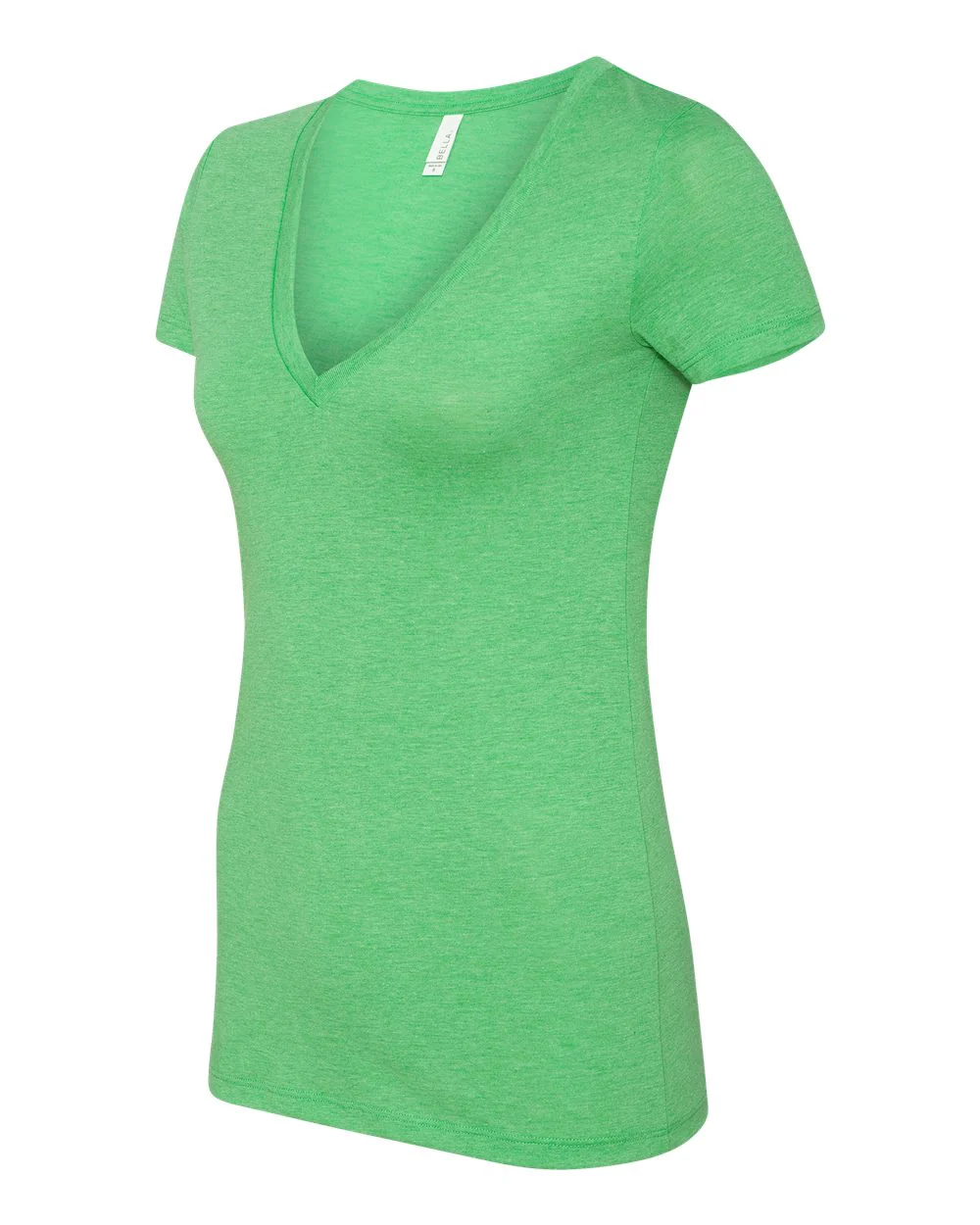 BELLA + CANVAS-8435-Women’s Triblend Deep V-Neck Tee - Image 15