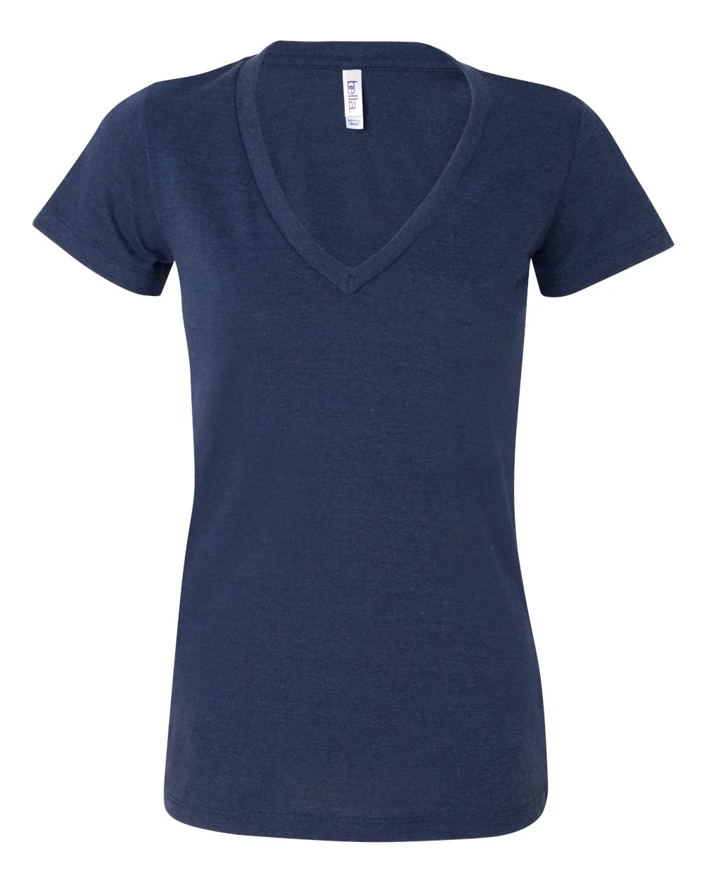 BELLA + CANVAS-8435-Women’s Triblend Deep V-Neck Tee - Image 19