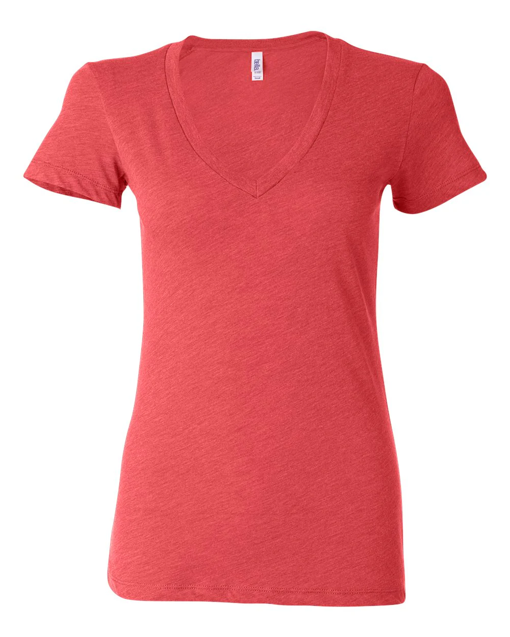 BELLA + CANVAS-8435-Women’s Triblend Deep V-Neck Tee - Image 22