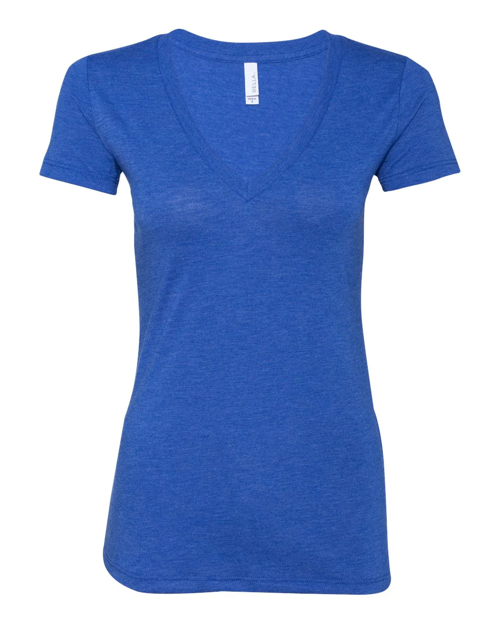 BELLA + CANVAS-8435-Women’s Triblend Deep V-Neck Tee - Image 25