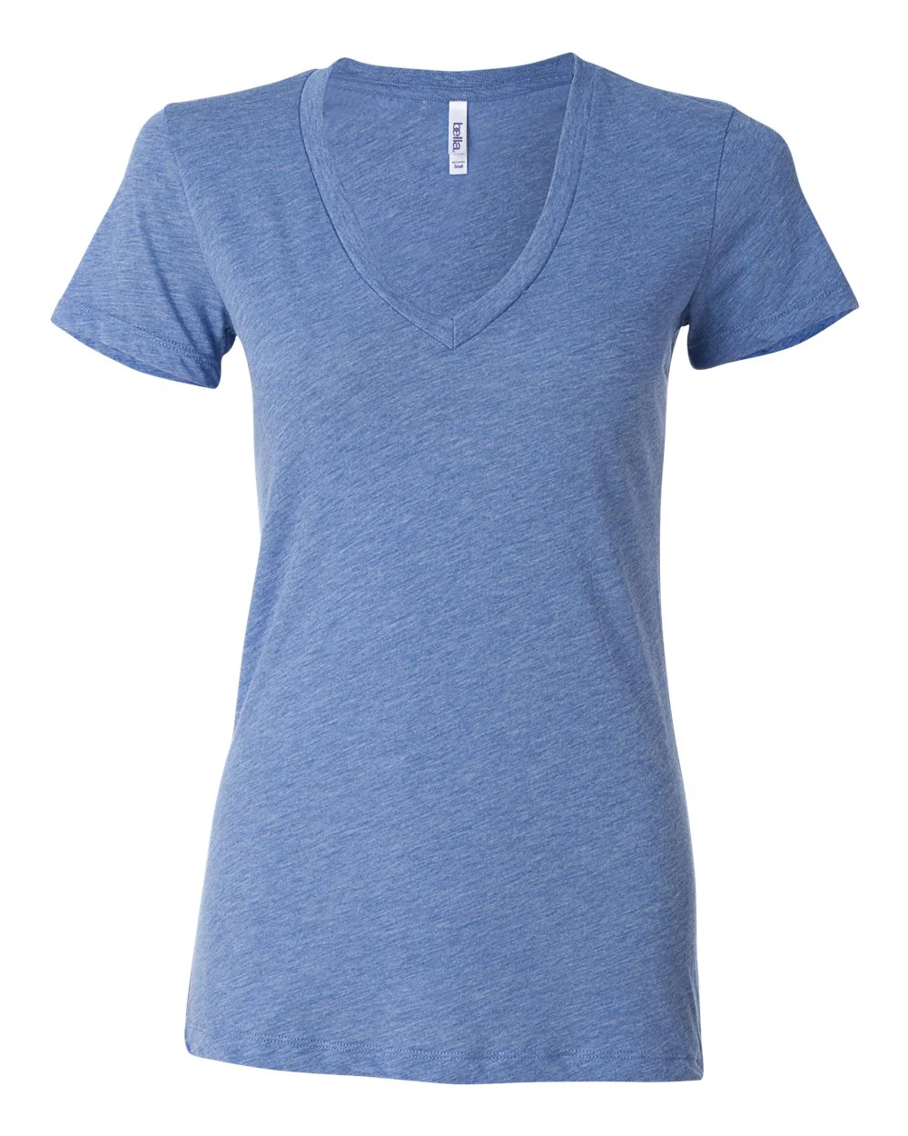 BELLA + CANVAS-8435-Women’s Triblend Deep V-Neck Tee - Image 7