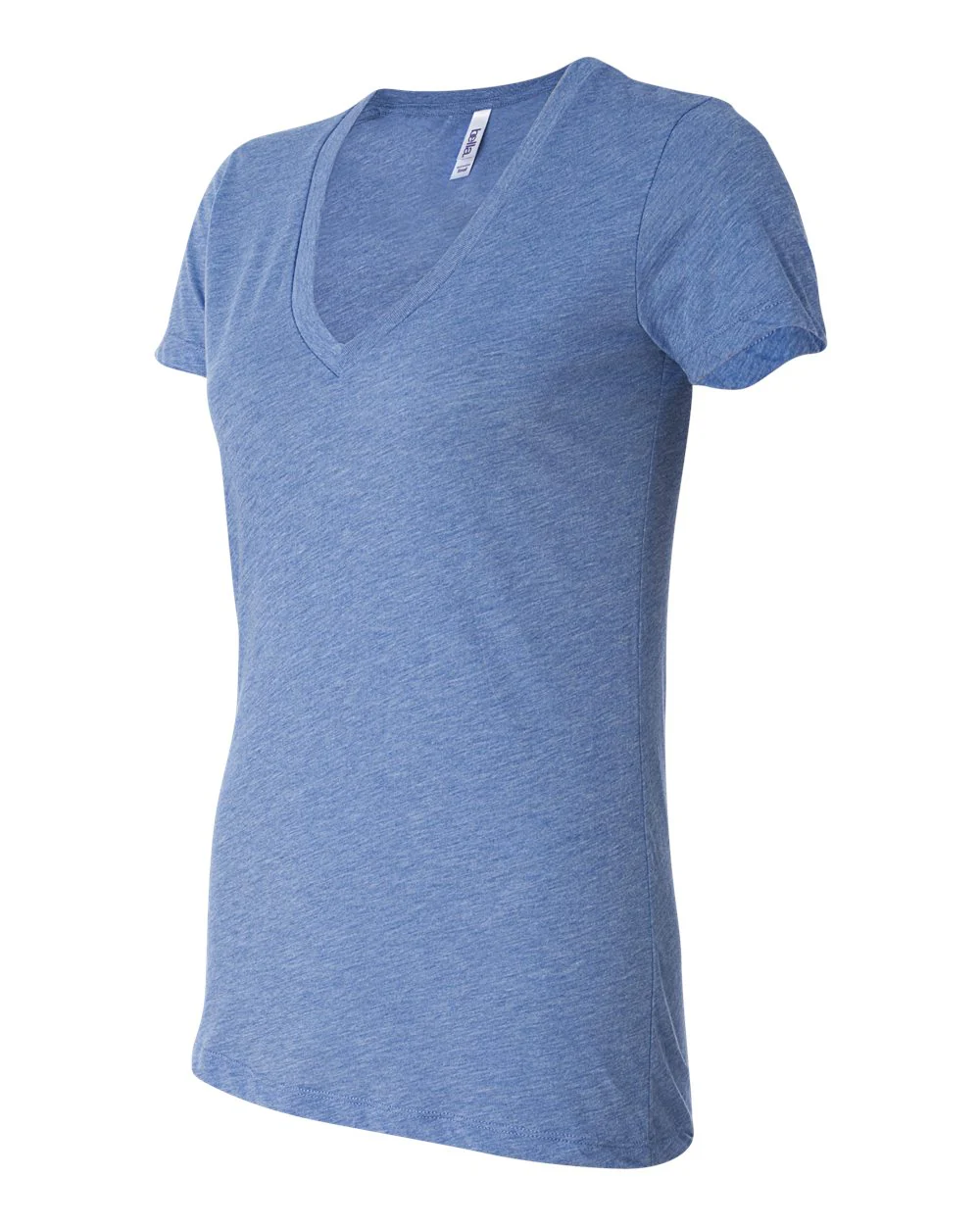BELLA + CANVAS-8435-Women’s Triblend Deep V-Neck Tee - Image 9