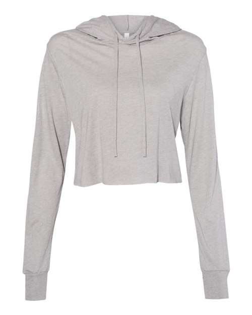 BELLA + CANVAS-8512-Women’s Triblend Crop Long Sleeve Hoodie - Image 17