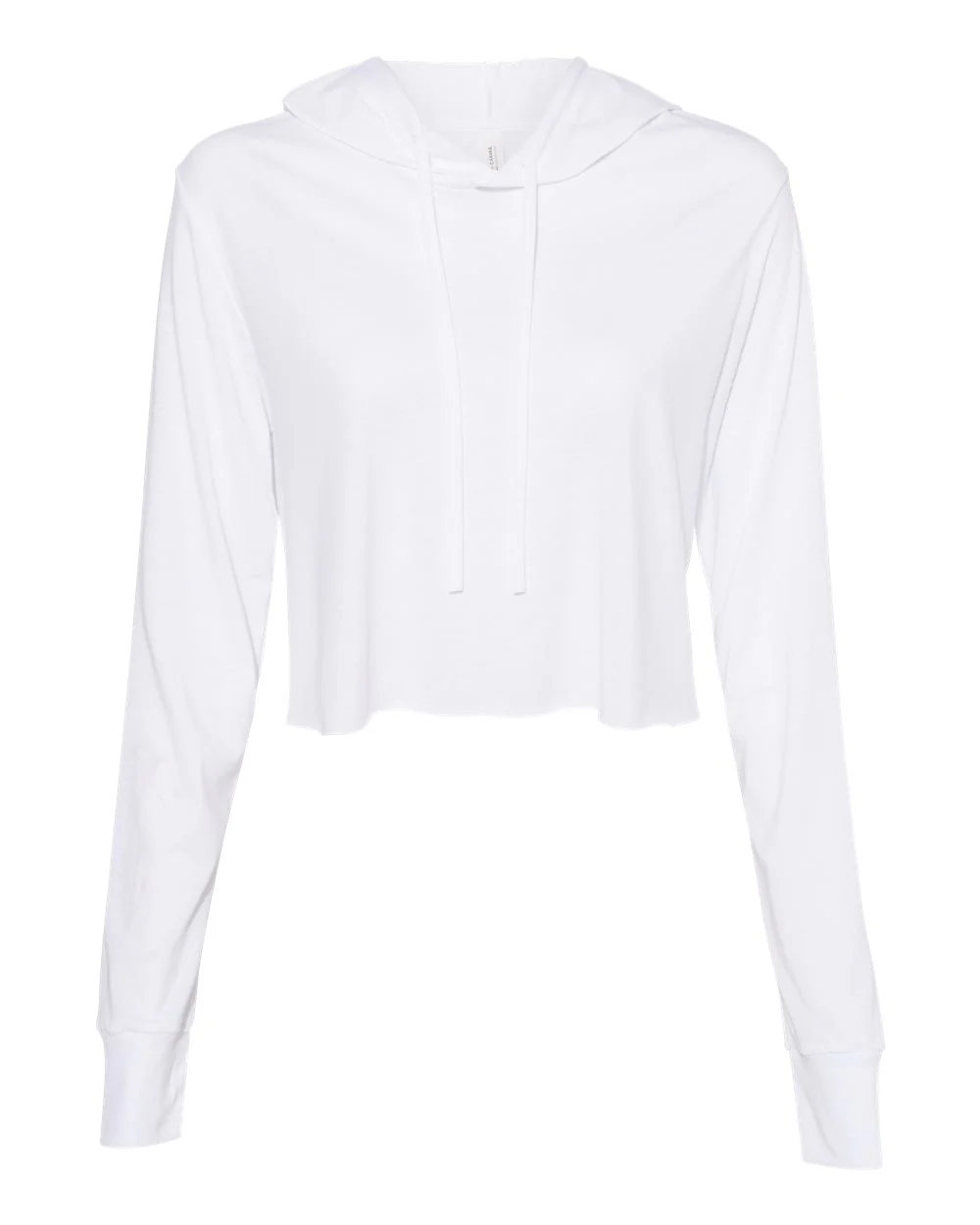 BELLA + CANVAS-8512-Women’s Triblend Crop Long Sleeve Hoodie - Image 8