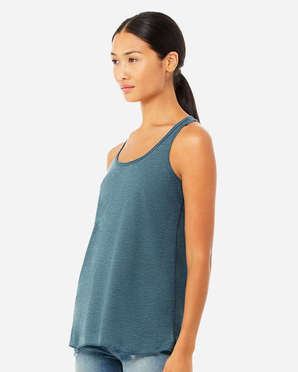 BELLA + CANVAS-8800-Women's Flowy Racerback Tank - Image 45