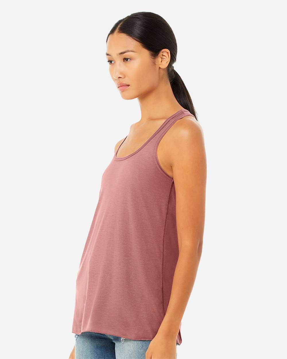 BELLA + CANVAS-8800-Women's Flowy Racerback Tank - Image 60