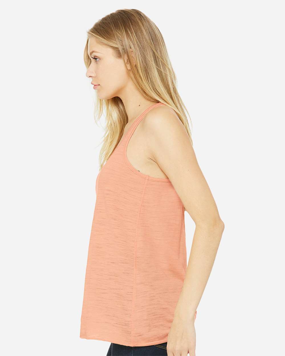 BELLA + CANVAS-8800-Women's Flowy Racerback Tank - Image 84