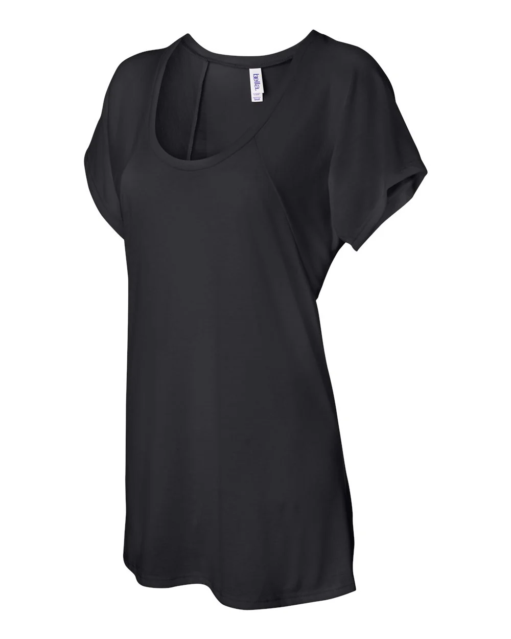 BELLA + CANVAS-8801-Women’s Flowy Raglan Tee - Image 3