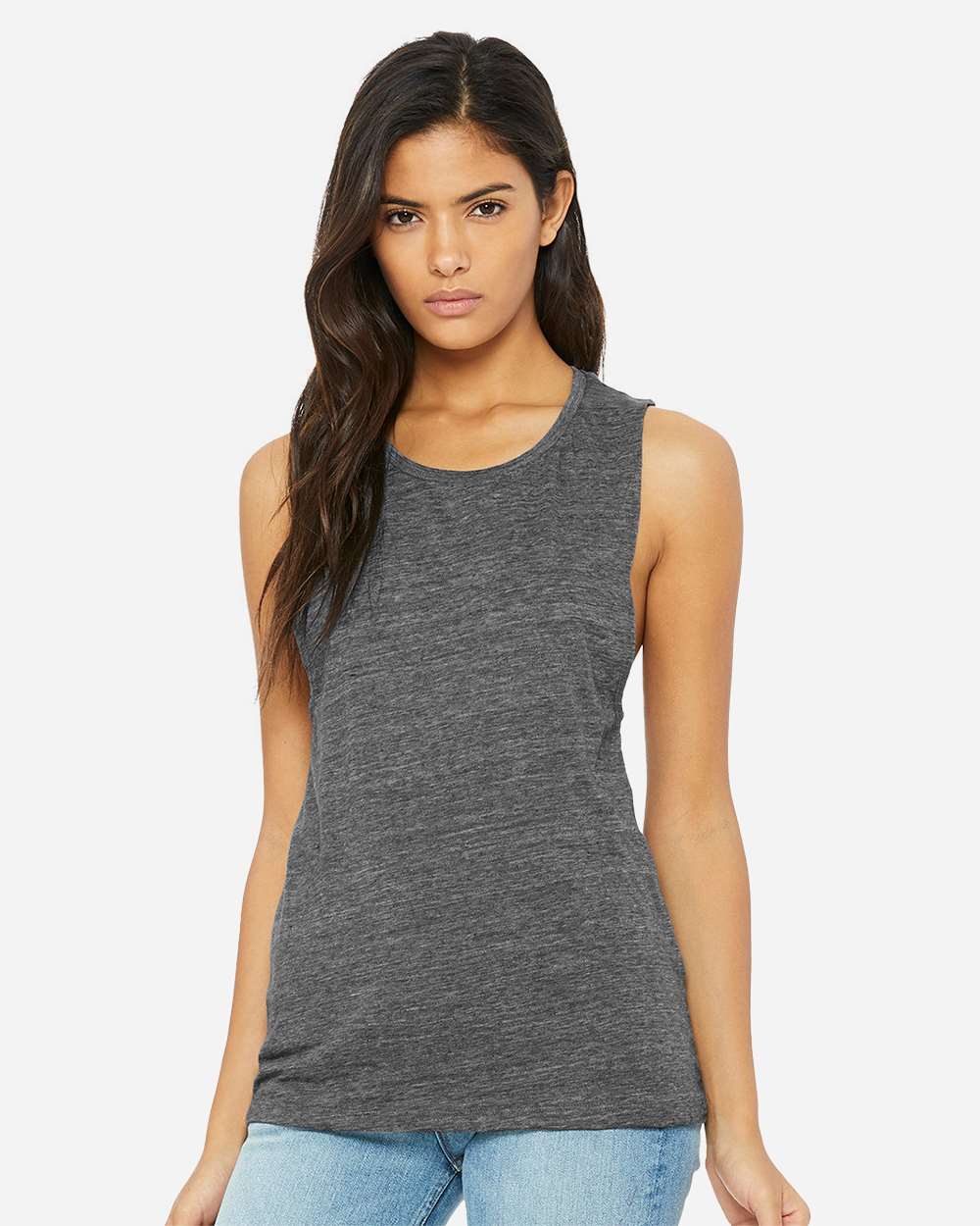 BELLA + CANVAS-8803-Women's Flowy Scoop Muscle Tank - Image 4