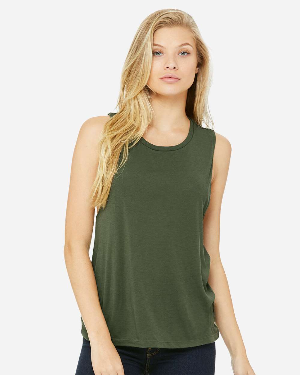BELLA + CANVAS-8803-Women's Flowy Scoop Muscle Tank - Image 47