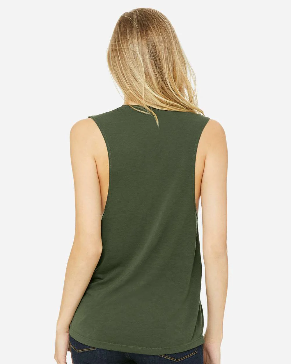 BELLA + CANVAS-8803-Women's Flowy Scoop Muscle Tank - Image 49