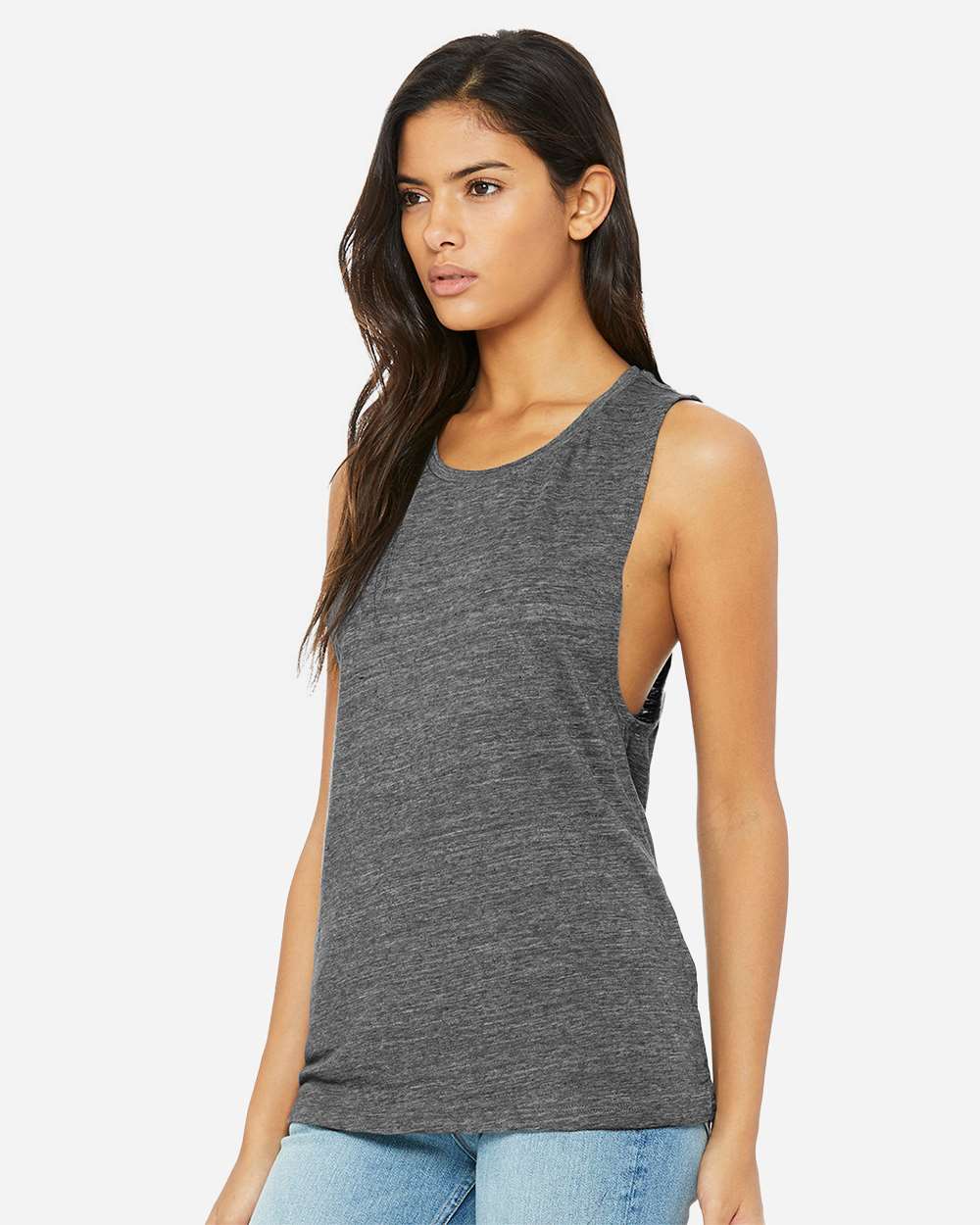 BELLA + CANVAS-8803-Women's Flowy Scoop Muscle Tank - Image 5