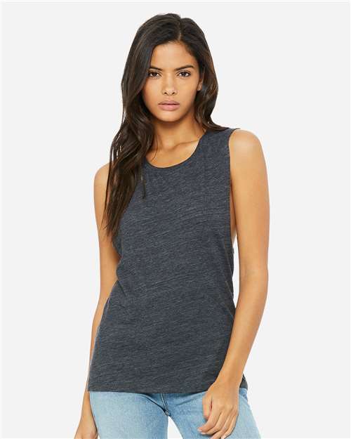 BELLA + CANVAS-8803-Women's Flowy Scoop Muscle Tank - Image 86