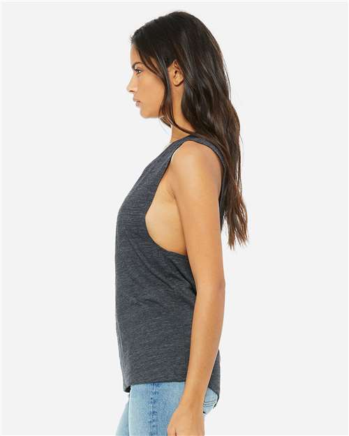 BELLA + CANVAS-8803-Women's Flowy Scoop Muscle Tank - Image 87