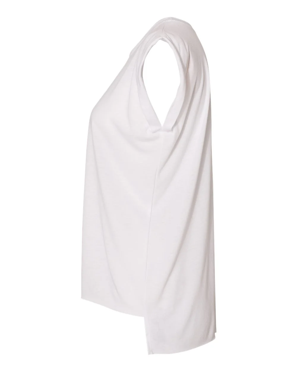 BELLA + CANVAS-8804-Women’s Flowy Rolled Cuffs Muscle Tee - Image 16