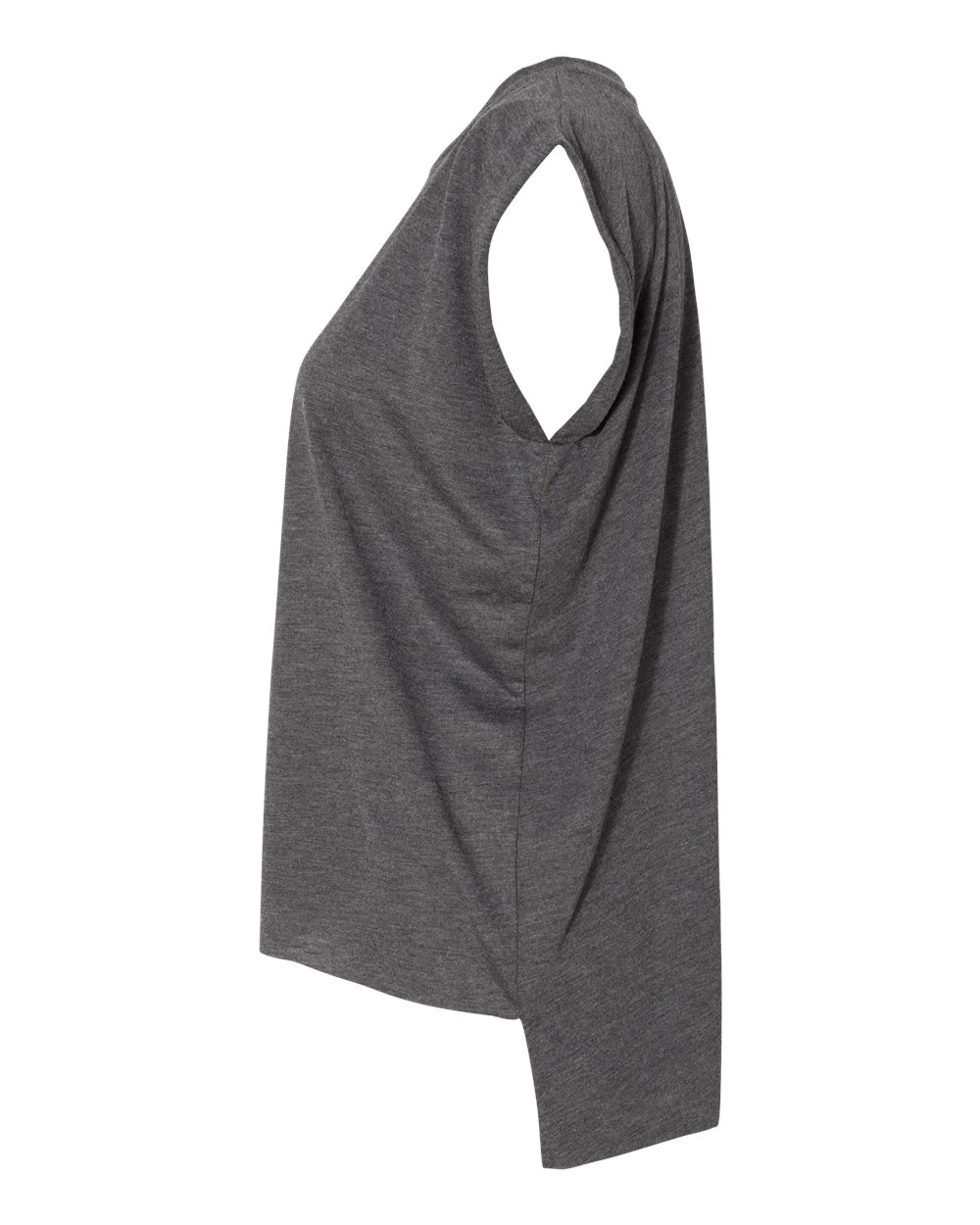 BELLA + CANVAS-8804-Women’s Flowy Rolled Cuffs Muscle Tee - Image 7