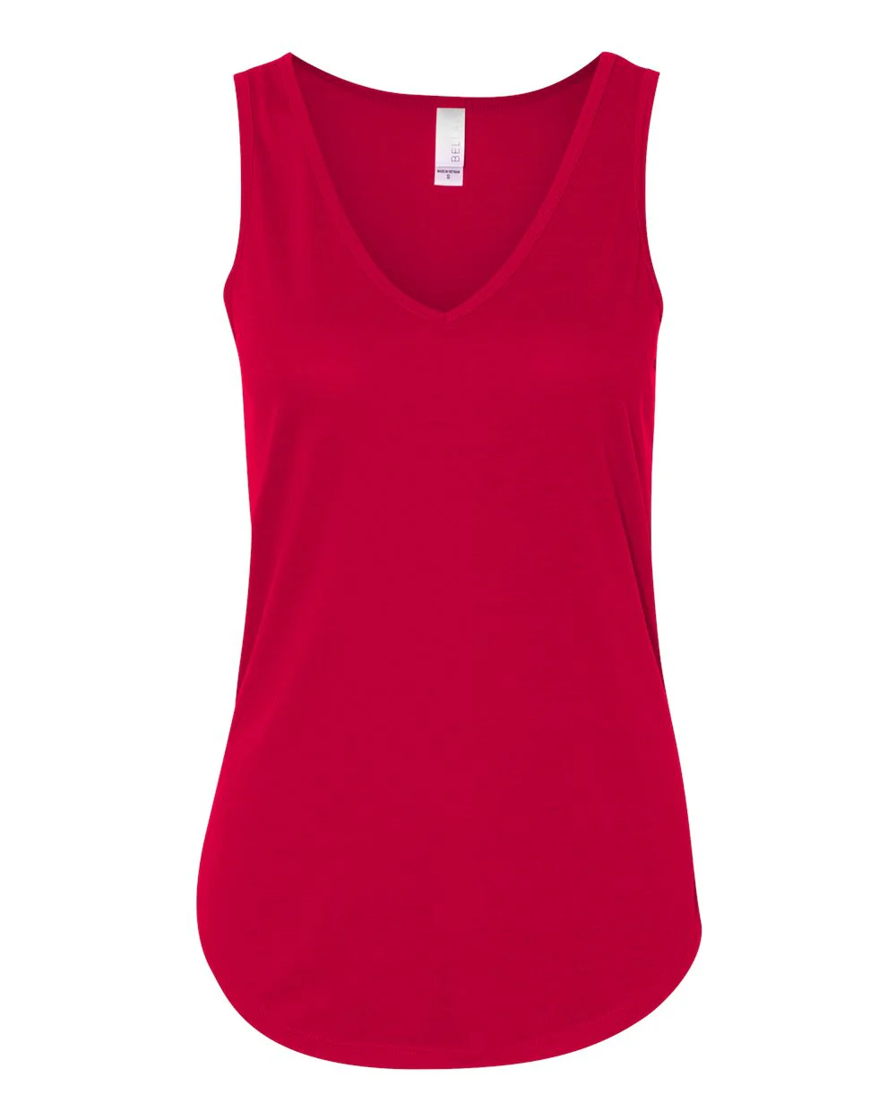 BELLA + CANVAS-8805-Women's Flowy V-Neck Tank - Image 19