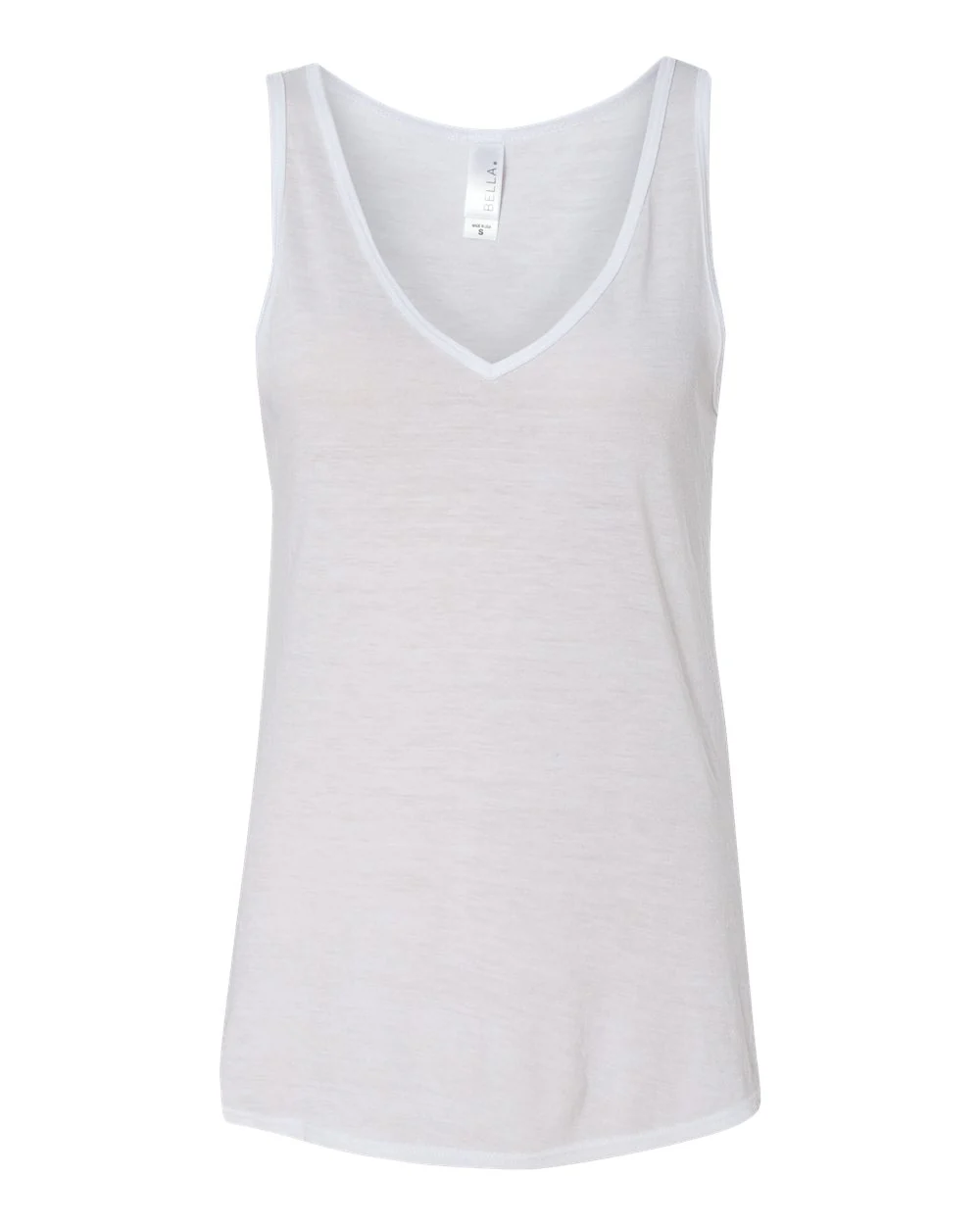 BELLA + CANVAS-8805-Women's Flowy V-Neck Tank - Image 28