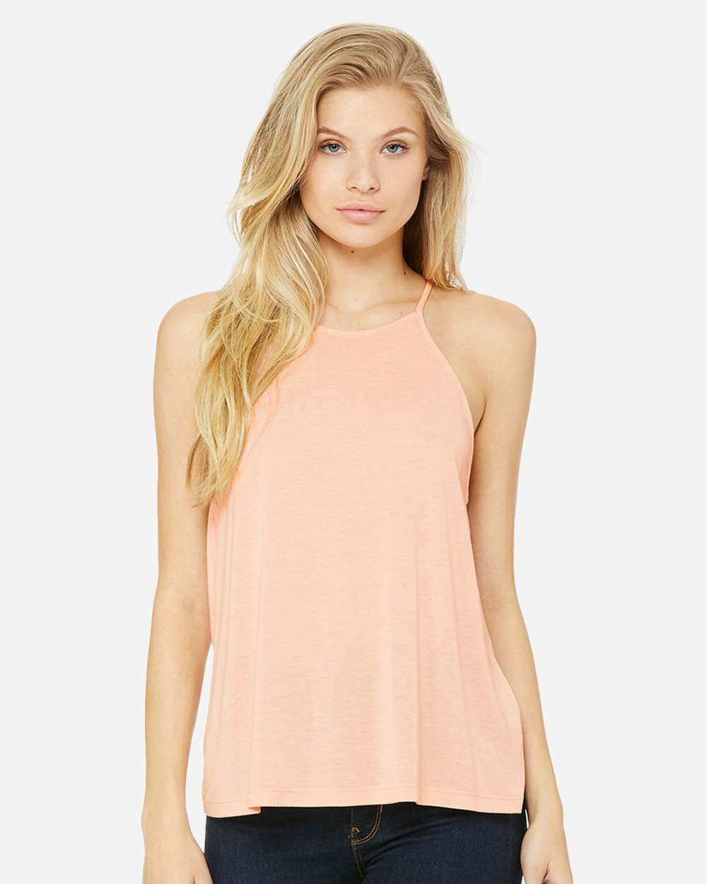 BELLA + CANVAS-8809-Women's Flowy High-Neck Tank - Image 14