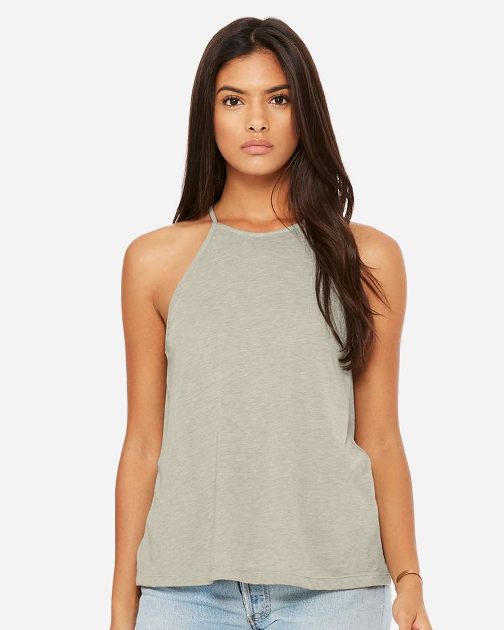 BELLA + CANVAS-8809-Women's Flowy High-Neck Tank - Image 4