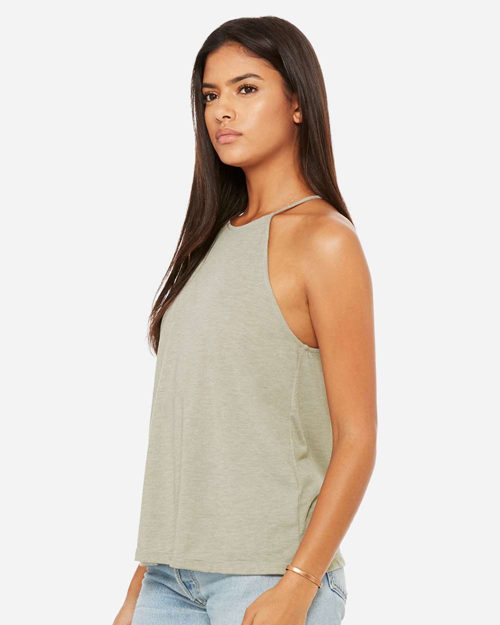 BELLA + CANVAS-8809-Women's Flowy High-Neck Tank - Image 5