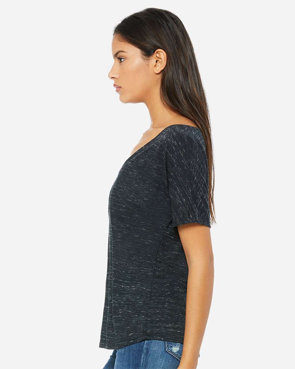 BELLA + CANVAS-8815-Women’s Slouchy V-Neck Tee - Image 12