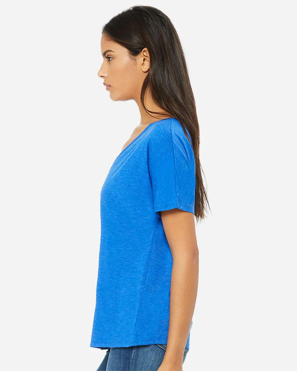 BELLA + CANVAS-8815-Women’s Slouchy V-Neck Tee - Image 33