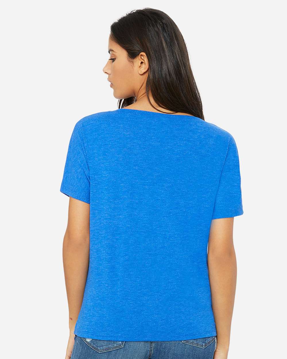 BELLA + CANVAS-8815-Women’s Slouchy V-Neck Tee - Image 34