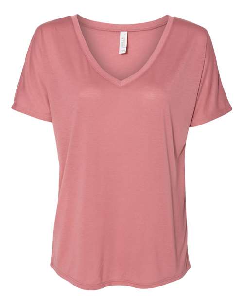 BELLA + CANVAS-8815-Women’s Slouchy V-Neck Tee - Image 38