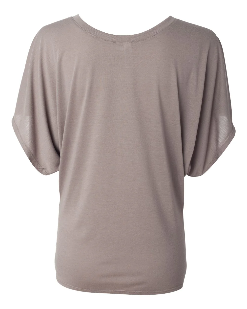 BELLA + CANVAS-8821-Women’s Flowy Draped Dolman Tee - Image 8