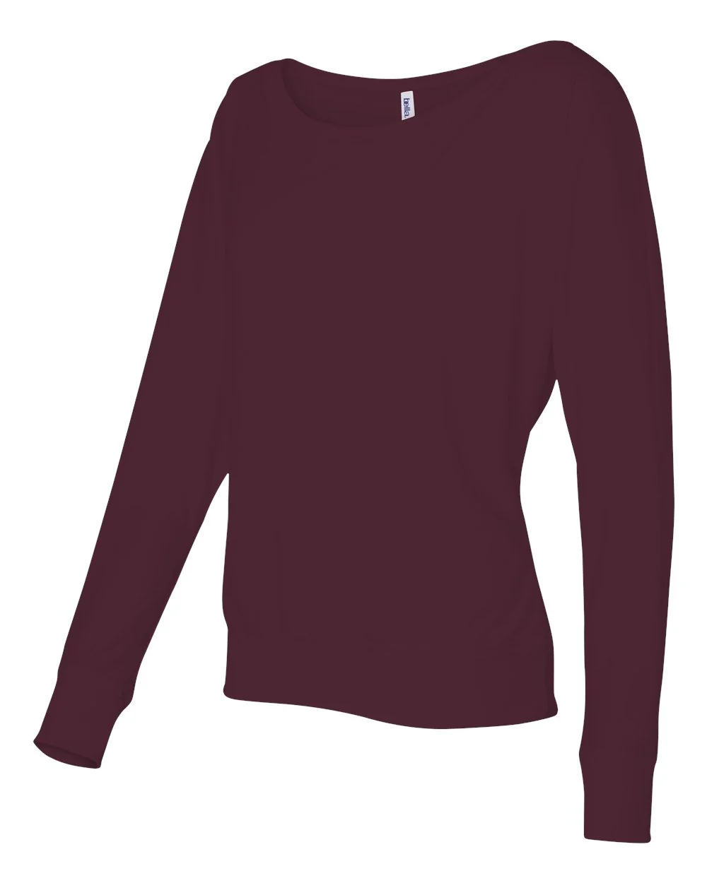 BELLA + CANVAS-8850-Women’s Flowy Off Shoulder Long Sleeve Tee - Image 12