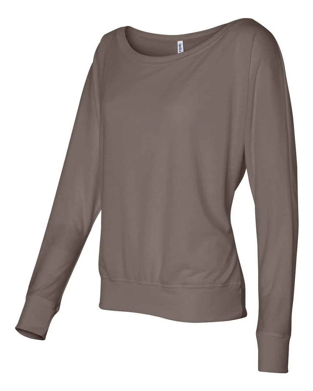 BELLA + CANVAS-8850-Women’s Flowy Off Shoulder Long Sleeve Tee - Image 18