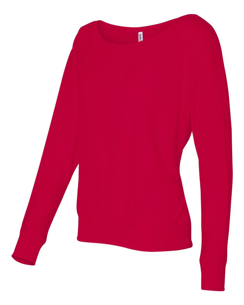 BELLA + CANVAS-8850-Women’s Flowy Off Shoulder Long Sleeve Tee - Image 21