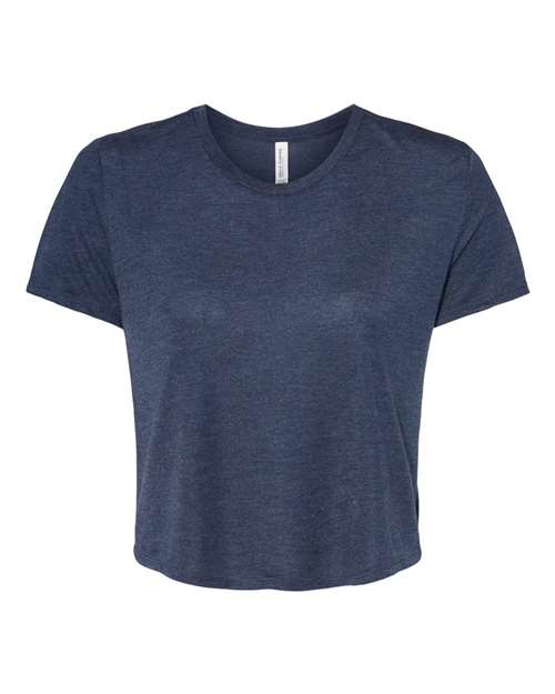 BELLA + CANVAS-8882-Women’s Flowy Crop Tee - Image 29