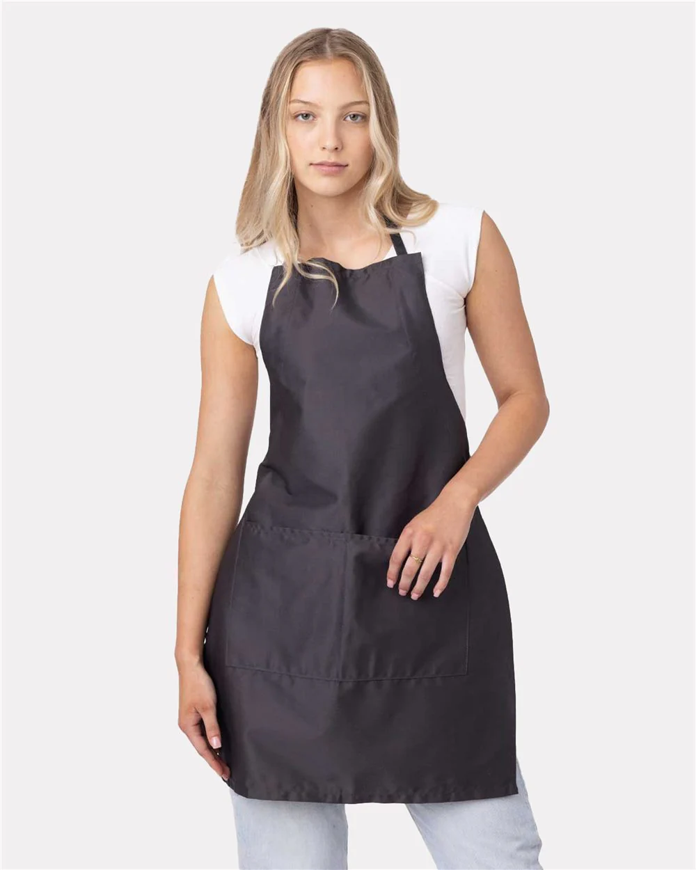 Big Accessories-APR53-Apron with Pocket - Image 2