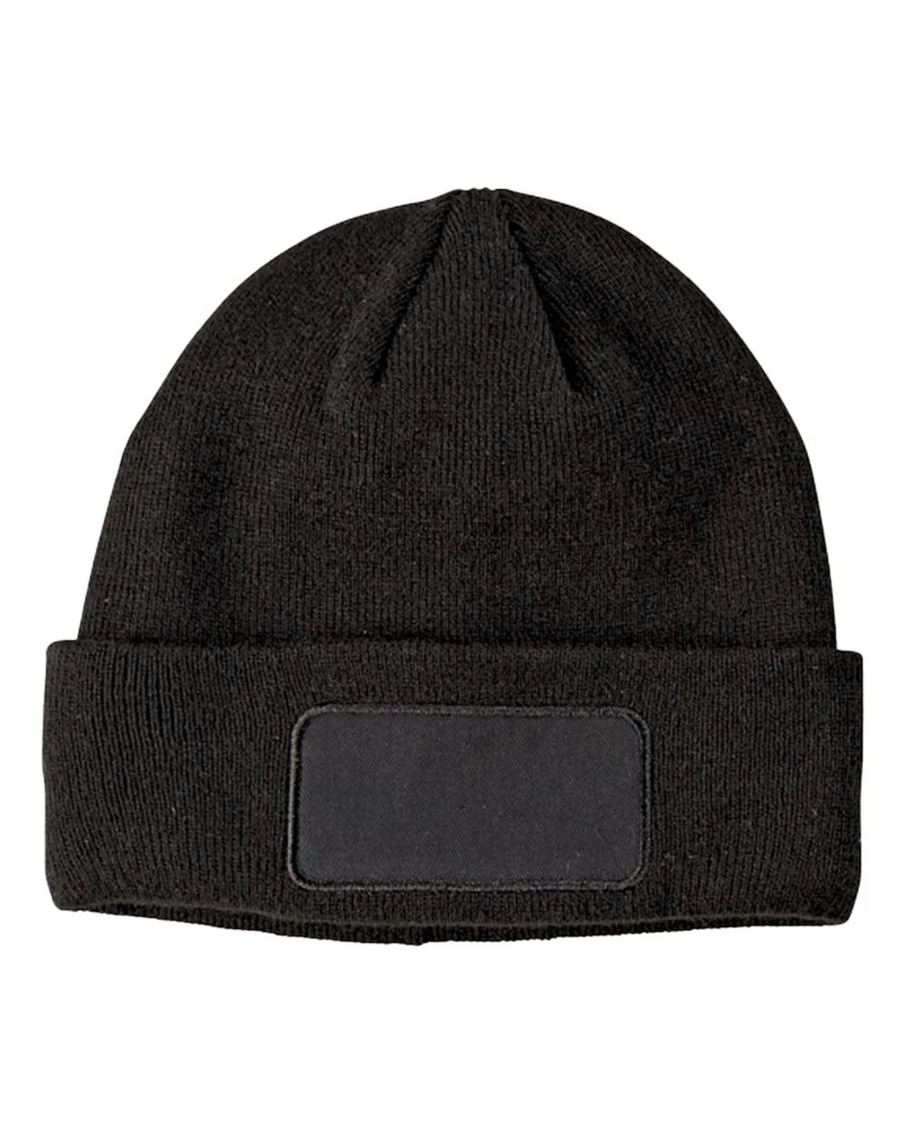 Big Accessories-BA527-Patch Beanie - Image 6