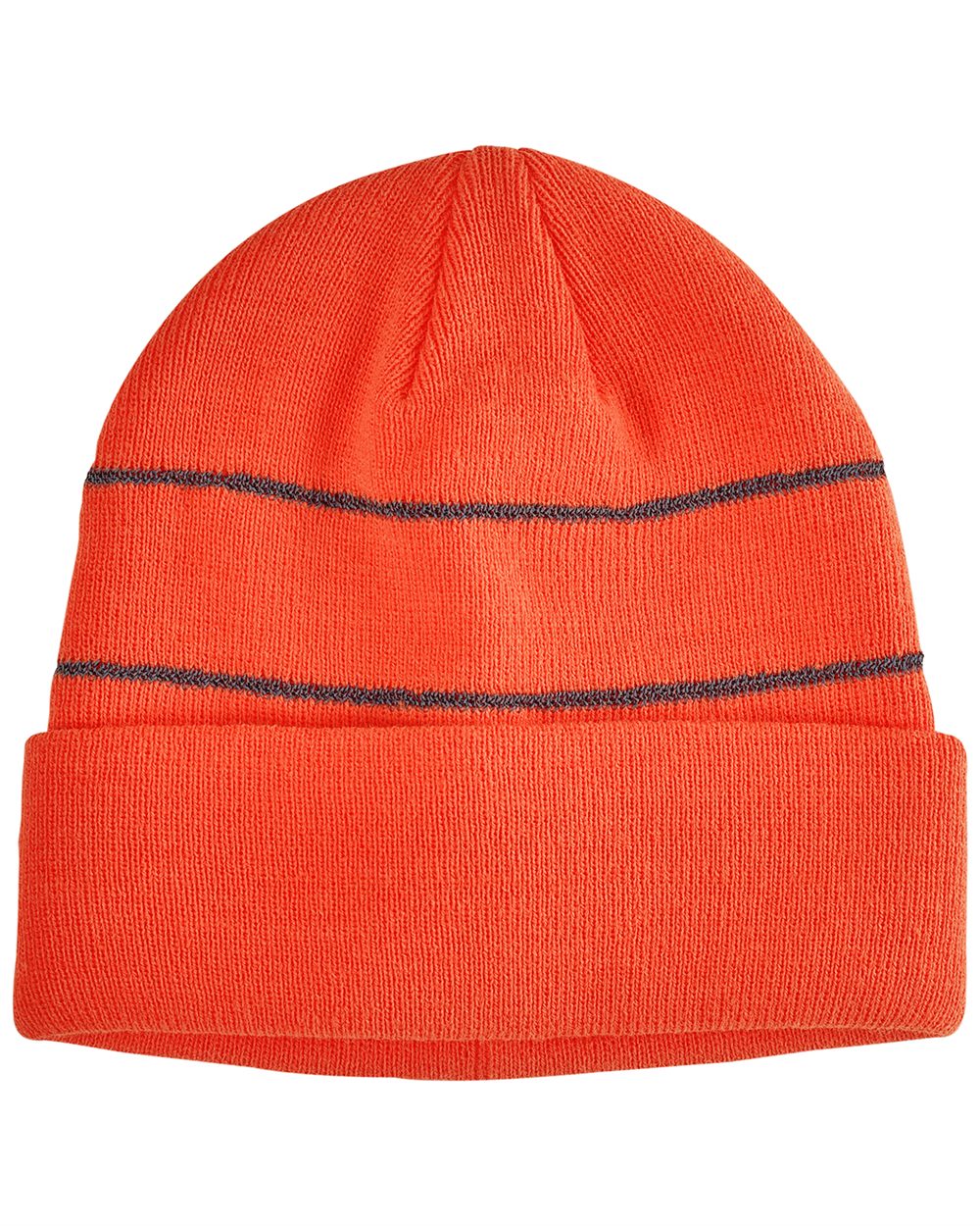 Big Accessories-BA535-Reflective Cuffed Beanie - Image 2