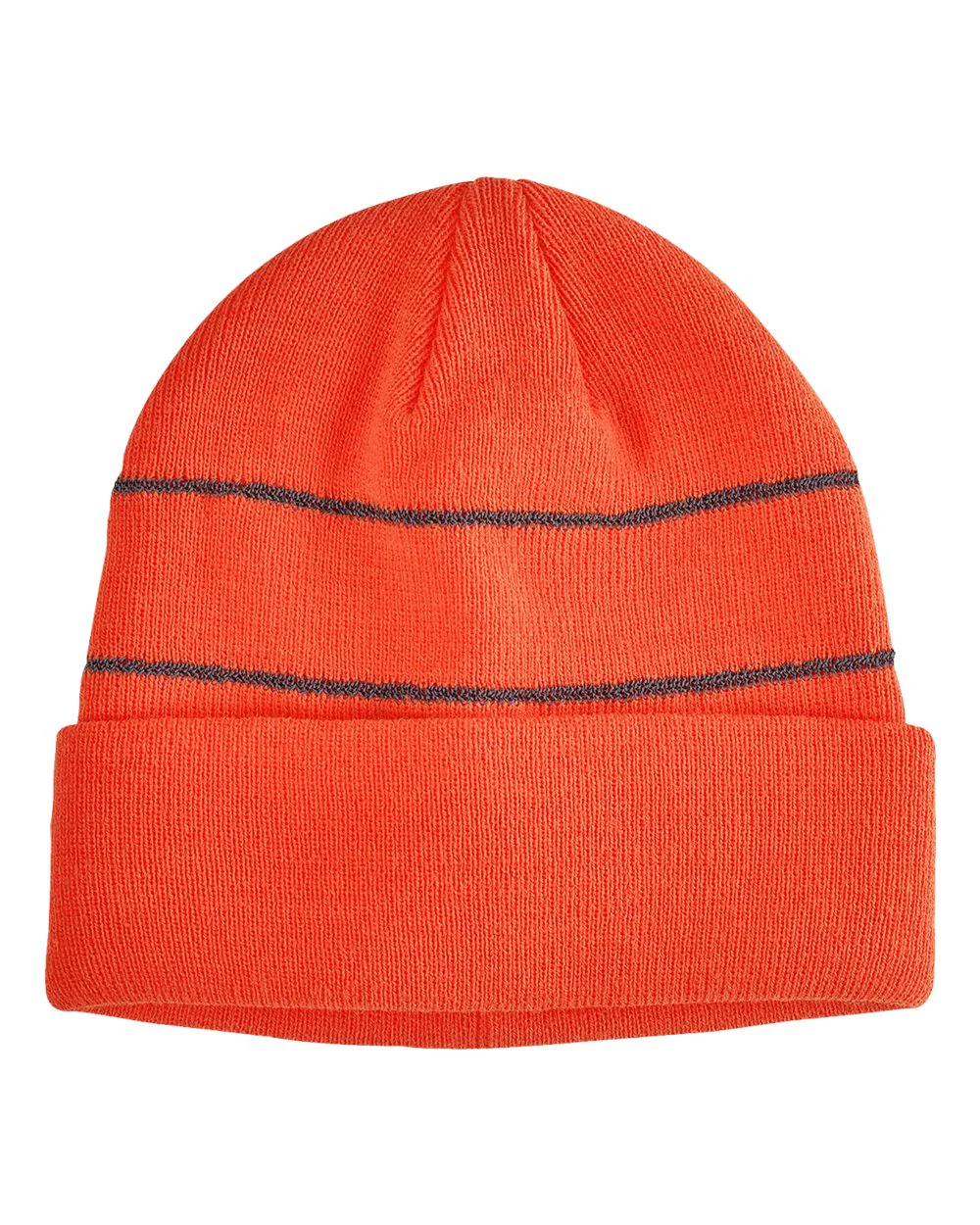 Big Accessories-BA535-Reflective Cuffed Beanie - Image 3