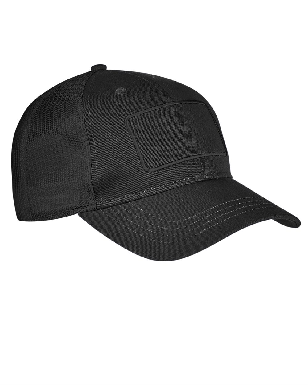 Big Accessories-BA656T-Patch Trucker Cap - Image 2