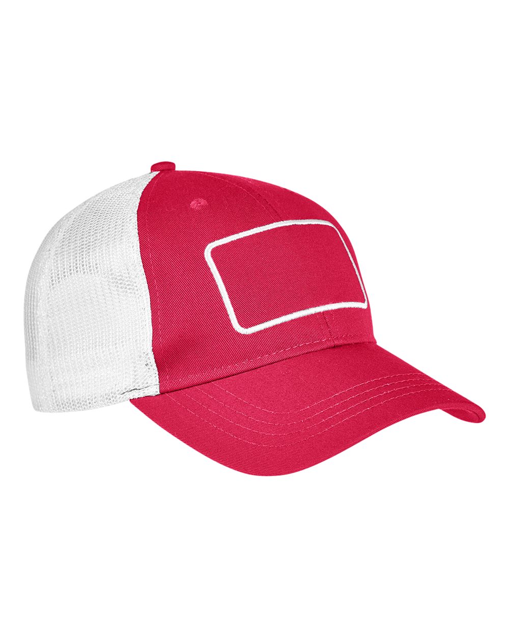 Big Accessories-BA656T-Patch Trucker Cap - Image 6
