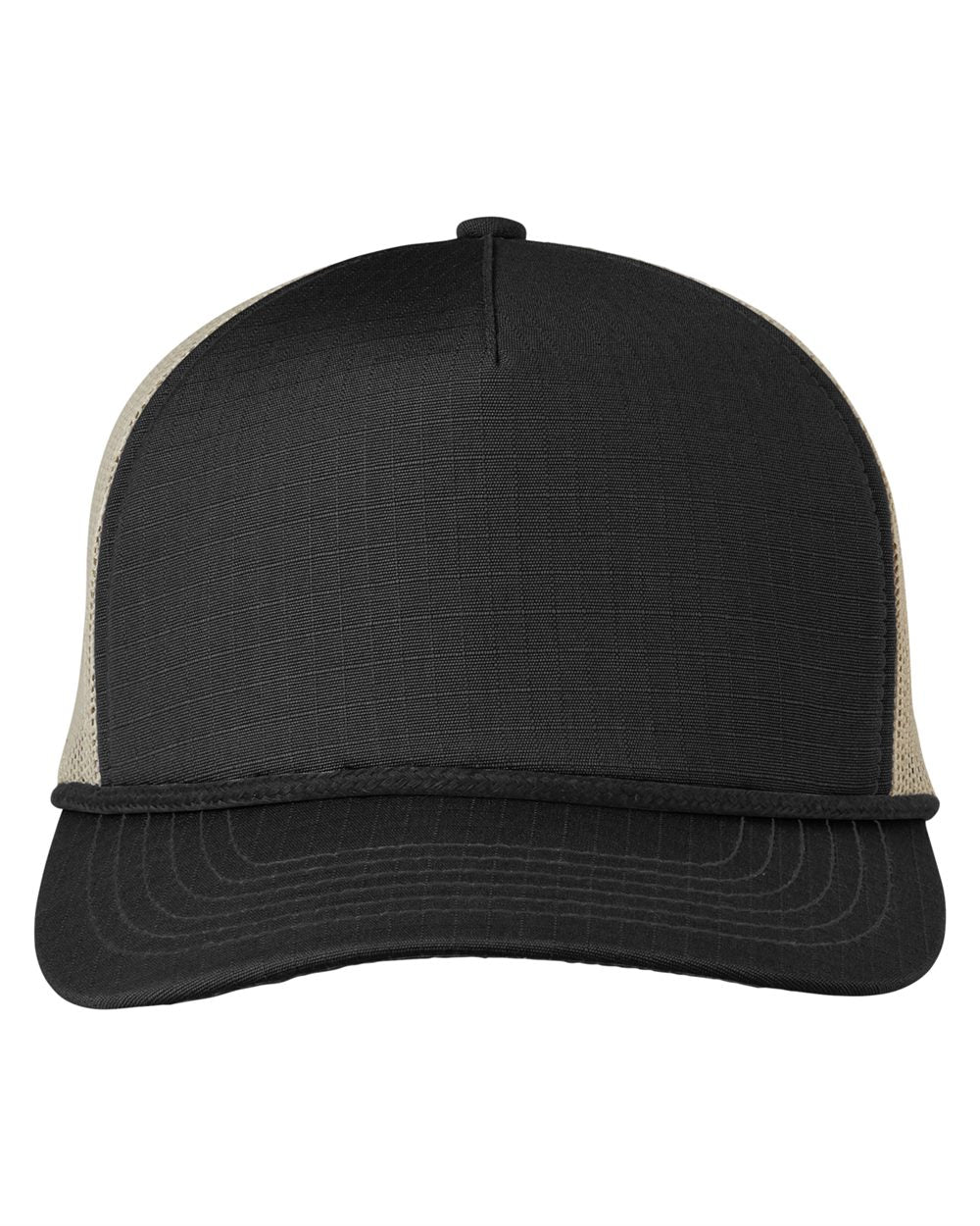 Big Accessories-BA680-Lariat Ripstop Trucker Cap - Image 2