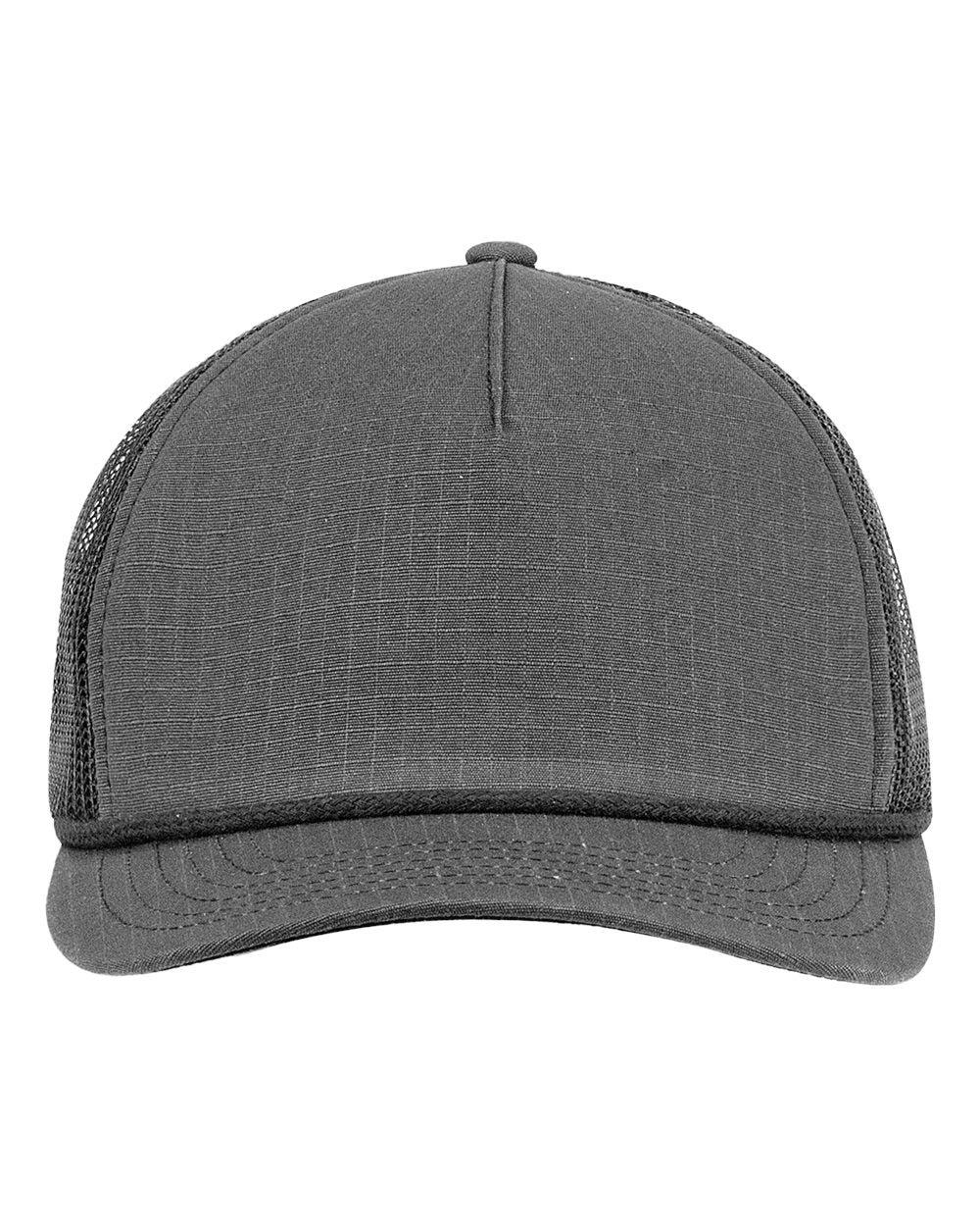 Big Accessories-BA680-Lariat Ripstop Trucker Cap - Image 3