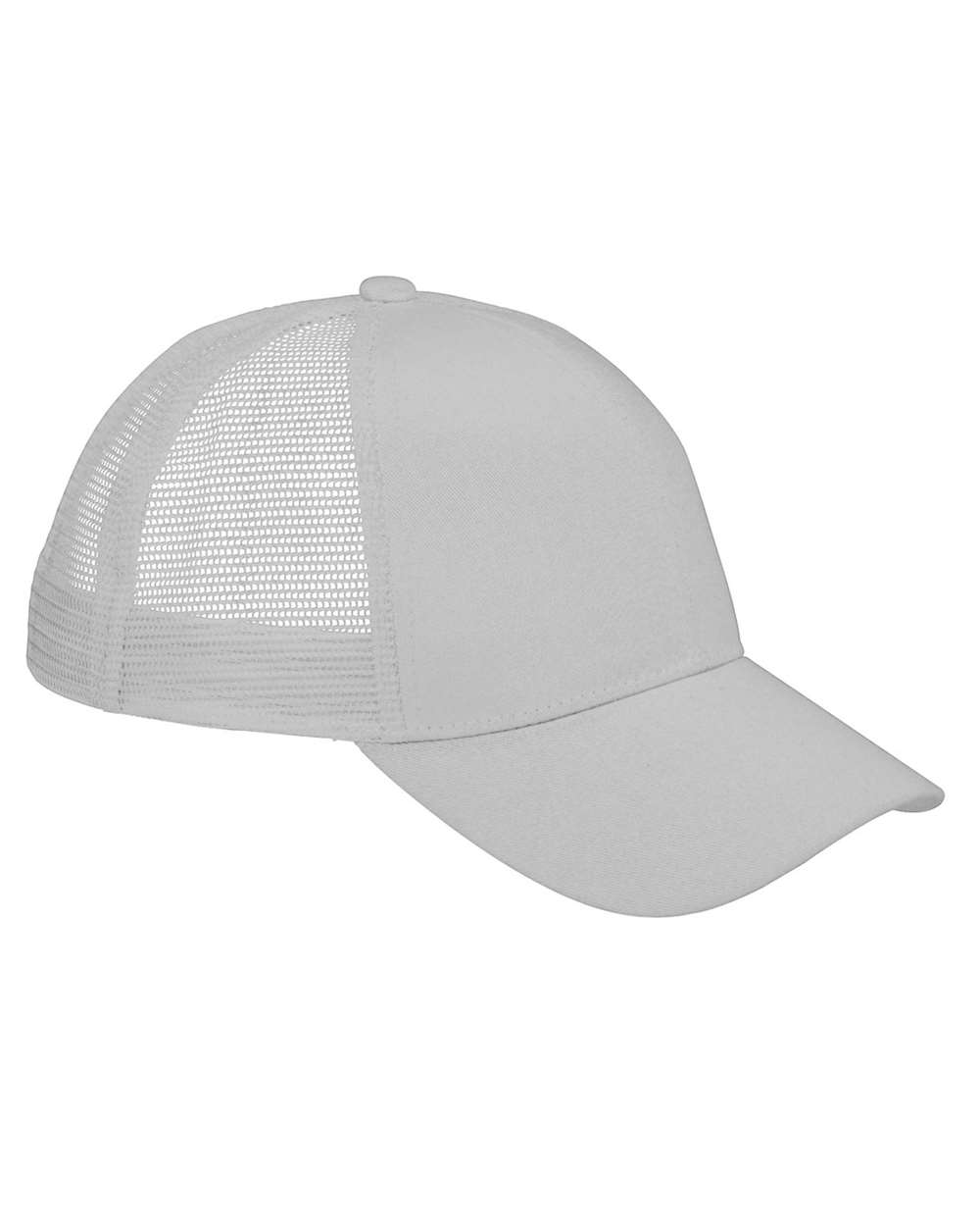 Big Accessories-BX019-Twill Front Trucker Cap - Image 2