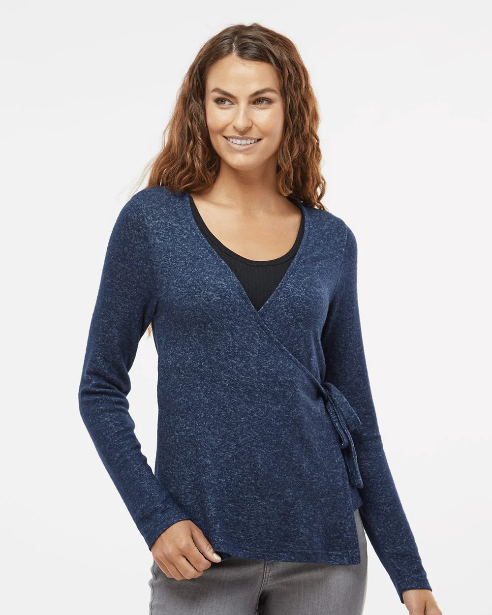 Boxercraft-BW1301-Women's Cuddle Wrap Top - Image 7