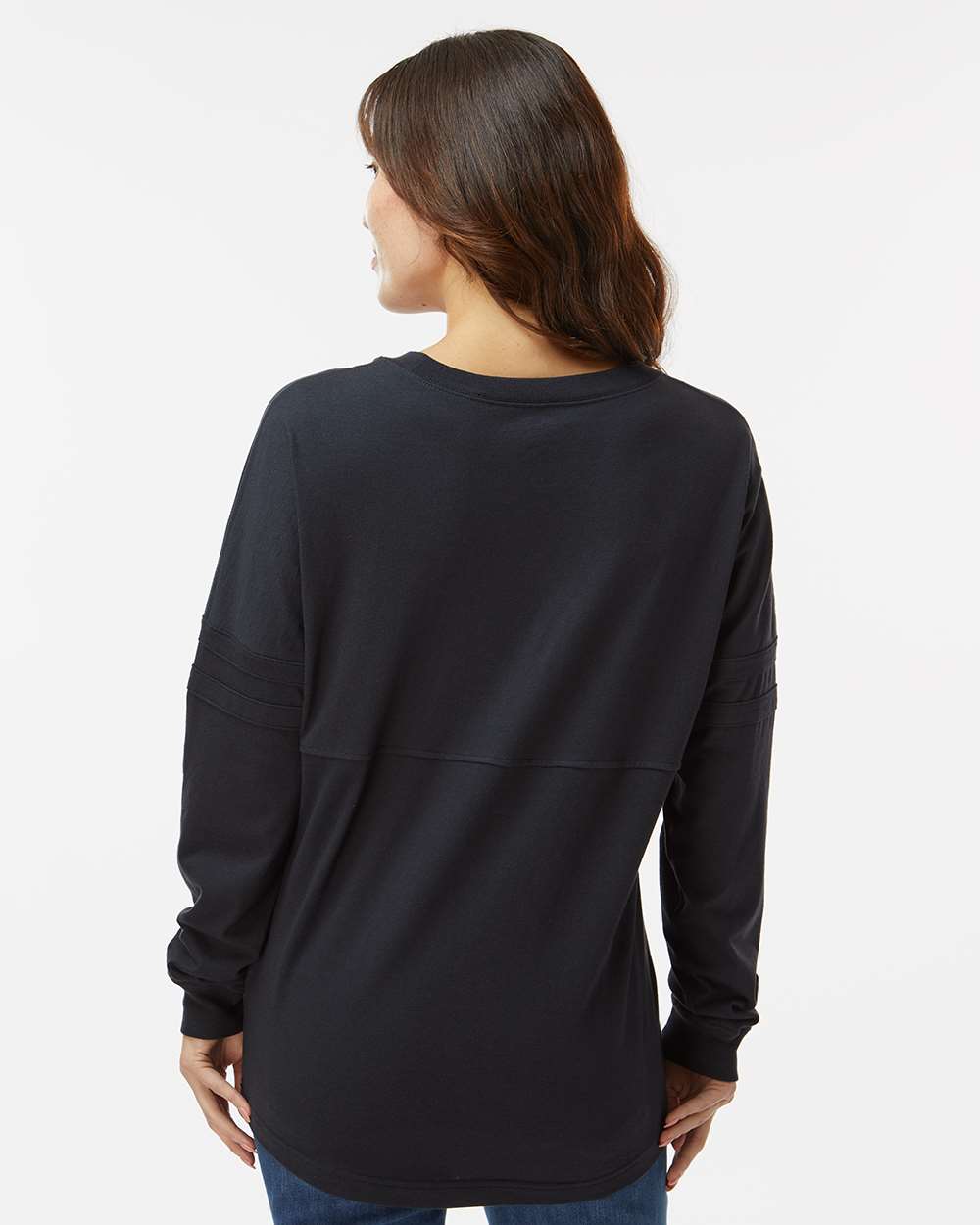 Boxercraft-BW3514-Women's Pom Pom Long Sleeve Jersey T-Shirt - Image 6